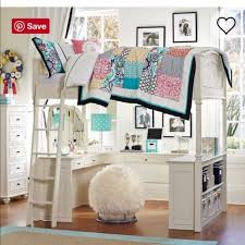 Previously you must understand the background of credit and get some girls pottery barn bunk beds references in other articles on this website. Pottery Barn Teen Bedding White Full Size Chelsea Loft Bed Poshmark