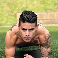 James rodriguez in china, displaying an other tattoo on his left arm???? James Rodriguez Haircut 2020 New Updated Pictures