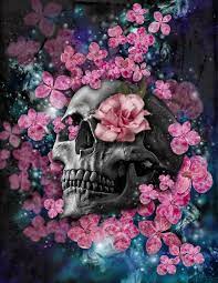 Maybe you would like to learn more about one of these? Skulls And Flowers Wallpapers Top Free Skulls And Flowers Backgrounds Wallpaperaccess