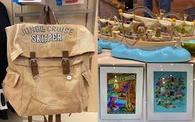 Posted on january 26, 2021january 26, 2021 by kelly coffey leave a comment. Photos New Jungle Cruise Art Prints Skipper Knapsack And Pullback Toy Sail Into Disney Springs Wdw News Today