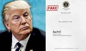 Embassy/consulate general tells us on if you plan to immigrate to the united states with your children, or to have your children join you in the united states later, you must prove that your. Fact Check No The Viral Letter Is Not The One Written By Donald Trump To Joe Biden