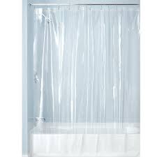 Symple Stuff Simonds Vinyl Single Shower Curtain Liner Vinyl Shower Curtains Long Shower Curtains Fabric Shower Curtains