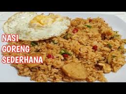 8 resep donat enak yang pasti membuat ketagihan; Nasi Goreng Sederhana Youtube