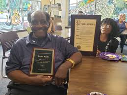 Leon Ricks was recently honored...