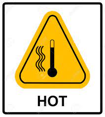 More icons from the icon set warning signs and symbols. Vector High Temperature Warning Sign Extreme Hot Temperature Royalty Free Cliparts Vectors And Stock Illustration Image 61861193
