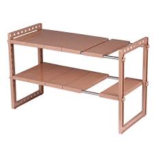 Shop wayfair for all the best kitchen sink storage. Kitchen Dining Perfect For Kitchen Stainless Steel Multi Functional Kitchen Sink Rack With Removable Shelves And Steel Pipes Bathroom And Garden White 2 Tier Expandable Under Sink Organizer Rack Storage Organization