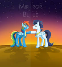 Appledash twidash soarindash flutterdash pinkiedash raridash scootadash rainbowspike rainbowmac spitdash. Mirror Blue Fimfiction