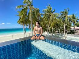 Situated in the popular strip of station 1 in boracay island. My Toddler Son Fascinated By The Pool View Picture Of Henann Crystal Sands Resort Panay Island Tripadvisor