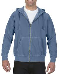 Comfort Colors 1568 Adult 9 5 Oz Full Zip Hooded Sweatshirt