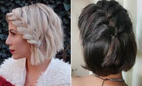 Of course, there's always the simple reason of getting hair out. 23 Quick And Easy Braids For Short Hair Stayglam