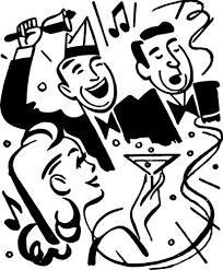 Silvester-Party-Vektor-illustration | Public Domain Vektoren