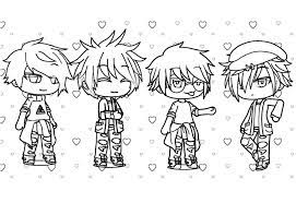 Gacha life coloring pages are a fun way for kids of all ages to develop creativity, focus, motor skills and color recognition. Gacha Life Coloring Pages Coloring Pages For Kids And Adults