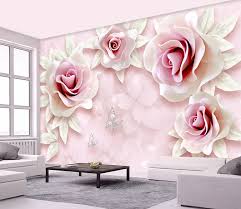 3d Rose Pink 127 Aj Wallpaper Flower Mural 3d Wall Murals Wall Wallpaper