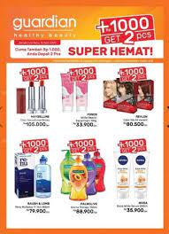 Itulah informasi katalog promo guardian terbaru kali ini. Promo Guardian Mingguan Periode 3 15 April 2020 Buruan Cek Katalognya Di Sini