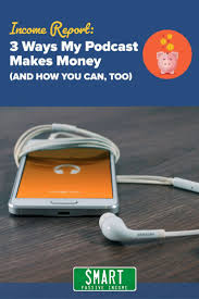 Income Report 3 Ways My Podcast Makes Money And How You Can Too How To Make Money Podcast Advertising Fun Learning