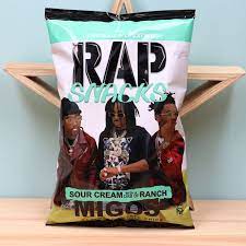 Rap Snacks Migos Tejfolos Ranch Ontetes Chips Beststuff Hu In 2021 Rap Snacks Chips Migos