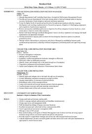 Completion of the loss mitigation process. Loss Mitigation Resume Samples Velvet Jobs