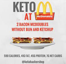 Keto At Mcdonalds Keto Mcdonalds Keto Diet Fast Food Keto Fast