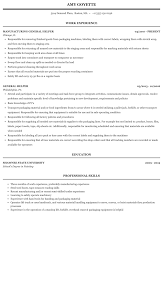 Write an engaging resume using indeed's library of free resume examples and templates. General Helper Resume Sample Mintresume