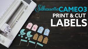 A label maker template is useful for anyone that wants to make labels or stickers. Silhouette Cameo 3 Print And Cut Labels Youtube