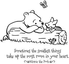 Adults love disney too and we have the coloring pages to prove it. Amazon Com 24 X24 Sometimes The Smallest Things Take Up The Most Room In Your Heart Winnie The Pooh W In 2021 Quote Coloring Pages Disney Quotes New Adventure Quotes