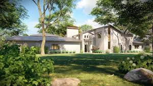 The home is set in the woods and very secluded. 9920 Strait Lane Dallas Texas Dallas Mid Century Modern Homes