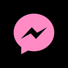 Find & download free graphic resources for messenger logo. Messenger Black And Pink Icon App Icon Iphone Icon Cute App