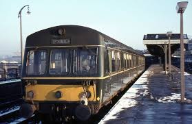 Metro Cammell Dmu In Platform 1 At Ipswich Station C1967 68 Ipswich Diesel Locomotive British Rail