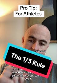 Understanding the 1/3 Rule for Triathletes