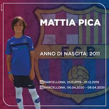 Non sarà convocato per la gara di champions contro i bianconeri di pirlo. Calcio A 8 Anni E Un Fenomeno Doppia Convocazione Dal Barcellona Per Il Barese Mattia Pica