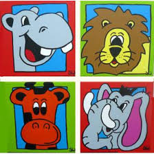 Voor de juiste leerzame effect worden de canvas schilderijen per set van 3. Kinderkamer Schilderijen Inrichting Huis Com