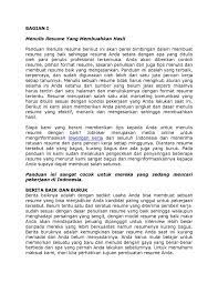 Dalam membuat resume, pemilihan bahasa yang digunakanpun harus lugas … continue reading 'cara membuat resume bahasa inggris yang. Calameo Tips Menulis Resume Kerja