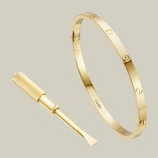 18k yellow gold cartier love bracelet sm small model