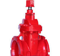4'' DN100 FM UL Approved Fire Protection 300psi Nrs Gate Valve with  Mechanical Joint End Piv