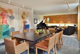 The restaurant's proximity to times square. D Nyc Private Residence Dining Room Asian Dining Room New York By Studio Hillier Houzz