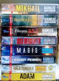 Tak boleh nak letak bila dah mula membaca. Koleksi Novel Oleh Ramlee Awang Murshid Ram Books Stationery Fiction On Carousell