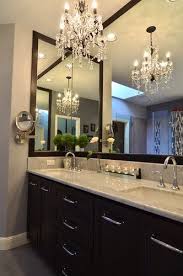 Bathroom Corner Mirror What A Great Idea To Take Up That Extra Space Of Wall Like The Fram Bathroom Remodel Master Beautiful Bathrooms Bathroom Chandelier
