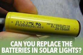 Can You Replace The Batteries In Solar Lights Solar News Reviews And Guides