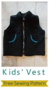 You have to cut out the pattern with the fabric folded in half to get the whole piece. Simple Vest Pattern On The Cutting Floor Printable Pdf Sewing Patterns And Tutorials For Women