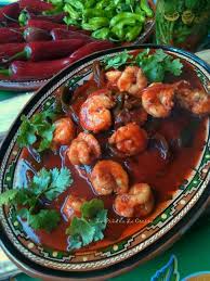 Sprinkle shrimp with salt and black pepper. Camarones A La Diabla Diablo Shrimp La Pina En La Cocina