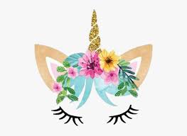 Speaking of backdrops, this unicorn face wall piece i made for my daughter's room a while back. Unicorn Horn With Flowers Hd Png Download Transparent Png Image Pngitem