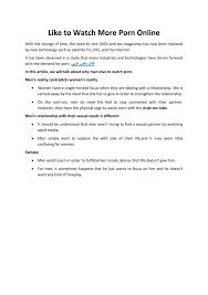 Like-to-Watch-More-Porn-Online