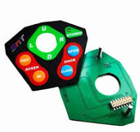 Metal Dome Keyboard Control Switch with 1 Key Rubber ...