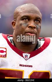 Washington Redskins linebacker London Fletcher is seen during the first  quarter of an NFL football game against the St. Louis Rams Sunday, Sept.  26, 2010, in St. Louis. (AP Photo/Jeff Roberson Stock