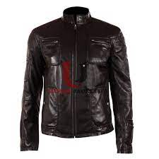 Movie Star Trek Into Darkness Chris Pine Leather Jacket Star Trek Chris Pine Leather Jacket Leather Jacket Black