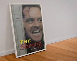 The Shining Movie Poster, Home Decor, Canvas Wall Art, Personalized Gift,  Custom Poster, Wall Art Print