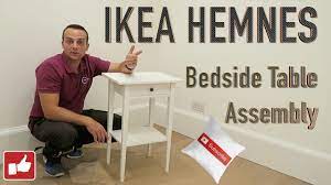 Pdf file 1.2 mb, 8 pages. Ikea Hemnes Bedside Table Assembly Youtube