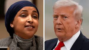 Ilhan Omar responds to Donald Trump's Constitution quip