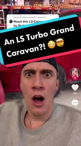 Reply to @dylan.cassell #greenscreen Absolutely INSANE build 😂  #roastmyride #grandcaravan #lsswap #lsturbo