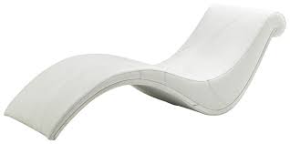 These luxury replacement cushions made with sunbrella performance fabrics are made to fit a variety of outdoor furniture sizes. Essen Modern White Leather Leisure Lounge Chaise Lounge Chaise Occasional